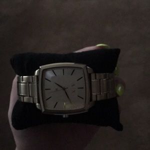 A | X Armani Exchange gold watch
